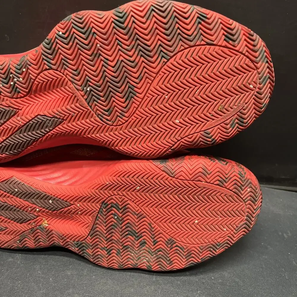 Adidas D.O.N. Issue 1 Iron Spider Marvel Red Gold Men's Size 13 EG0490 Spiderman